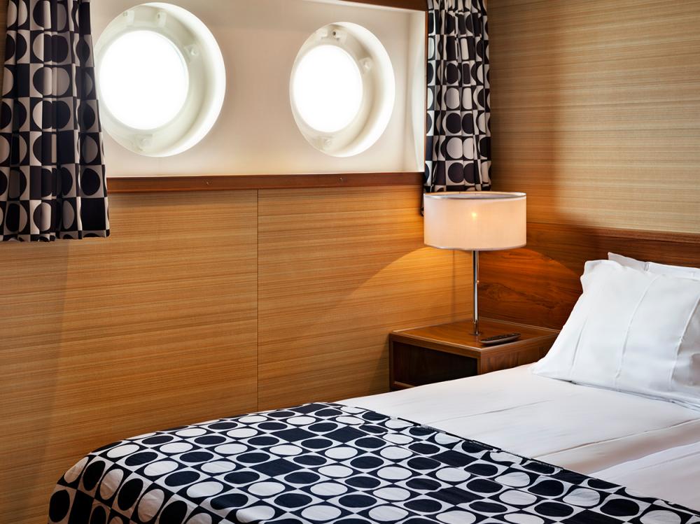 Weekendjeweg Rotterdam ss schip overnachten tweepersoonsbed