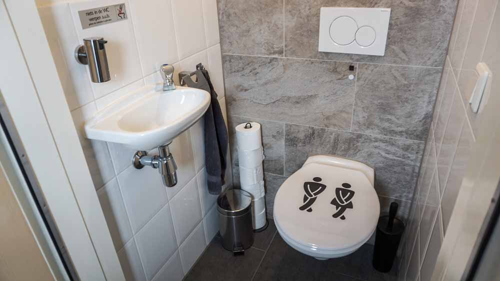 toilet gedeeld sanitair b b Jardin