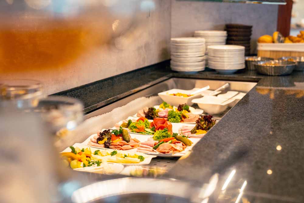 terras hotel diana bad bentheim uitzicht natuur