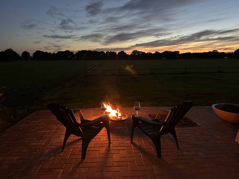 kampvuur overnachting hardenberg
