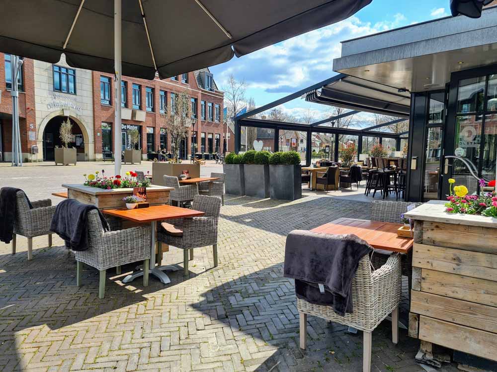 weekend weg de wethouder terras