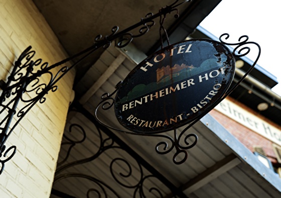 Bordje hotel Bentheimer Hof 