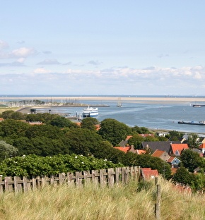 Aankomst haven Vlieland hotel Doniastate