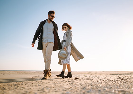 Uitwaaien in Egmond aan Zee