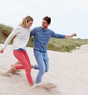 Strand van Noordsee 