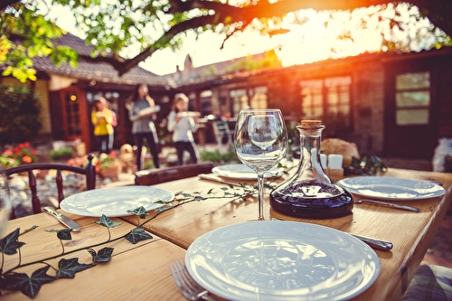 Buiten culinair genieten in herfstsfeer